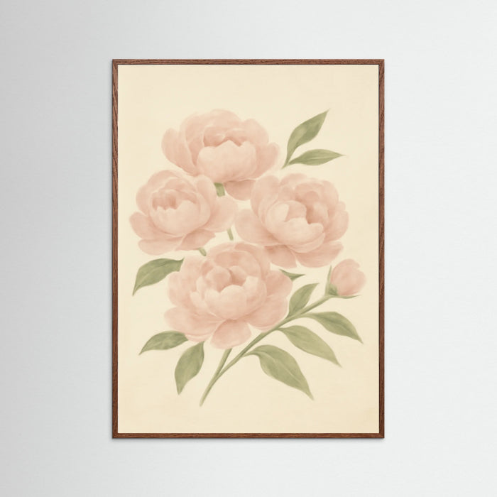 Oak Dark Floral Repose