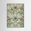 Oak Dark Floral Tapestry
