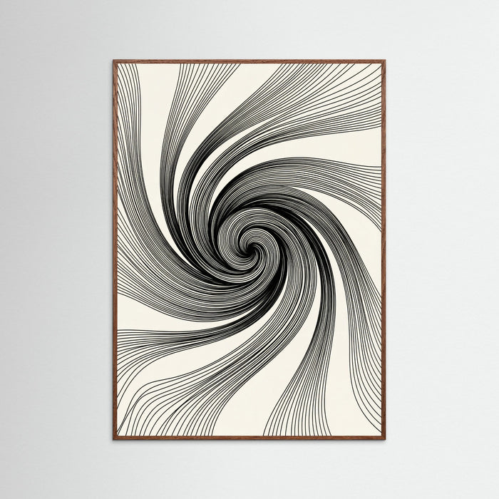 Oak Dark Flowing Rhythm