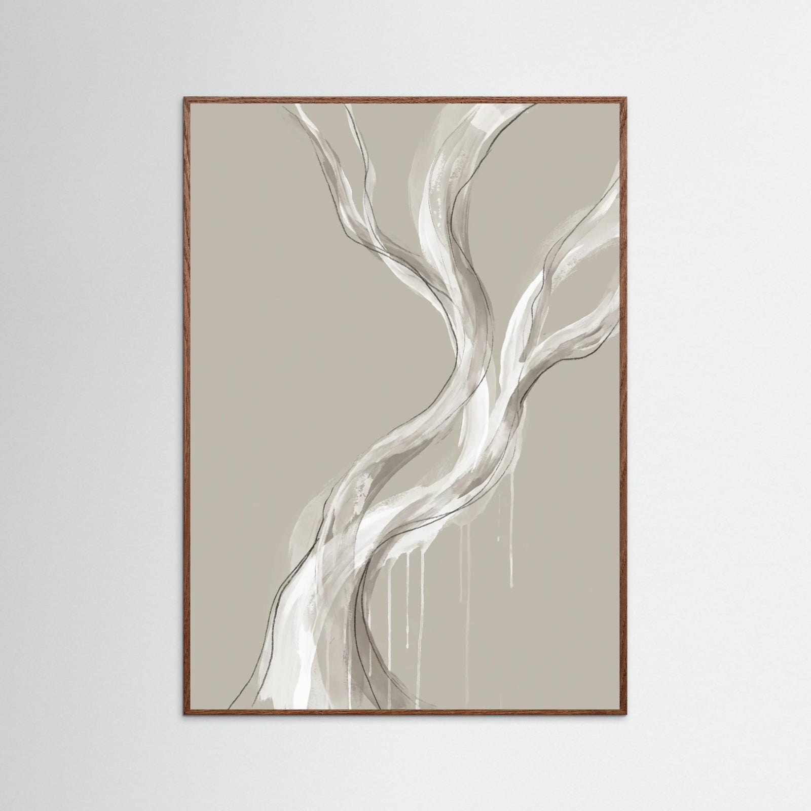 Oak Dark Flowing Serenity