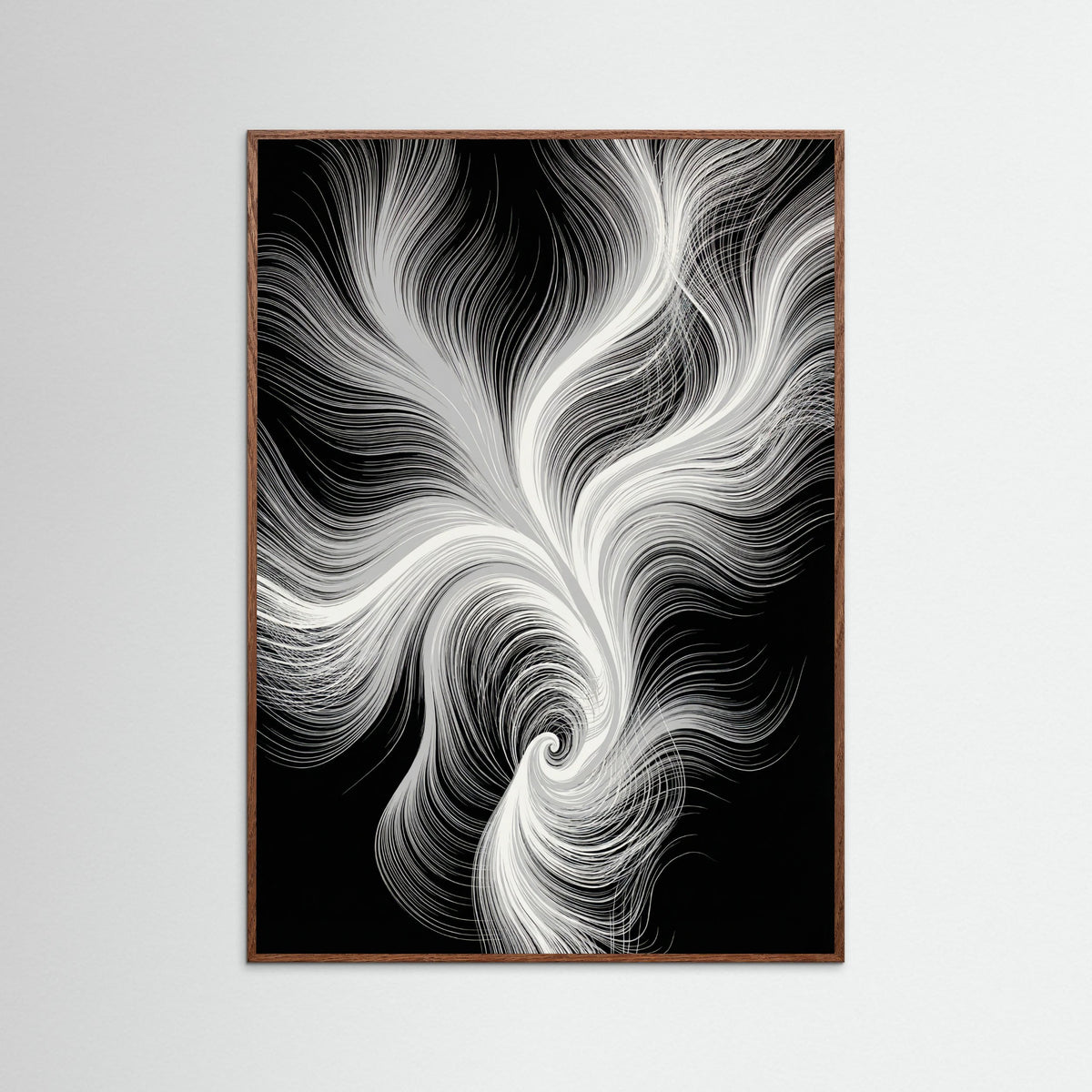 Oak Dark Flowing Serenity