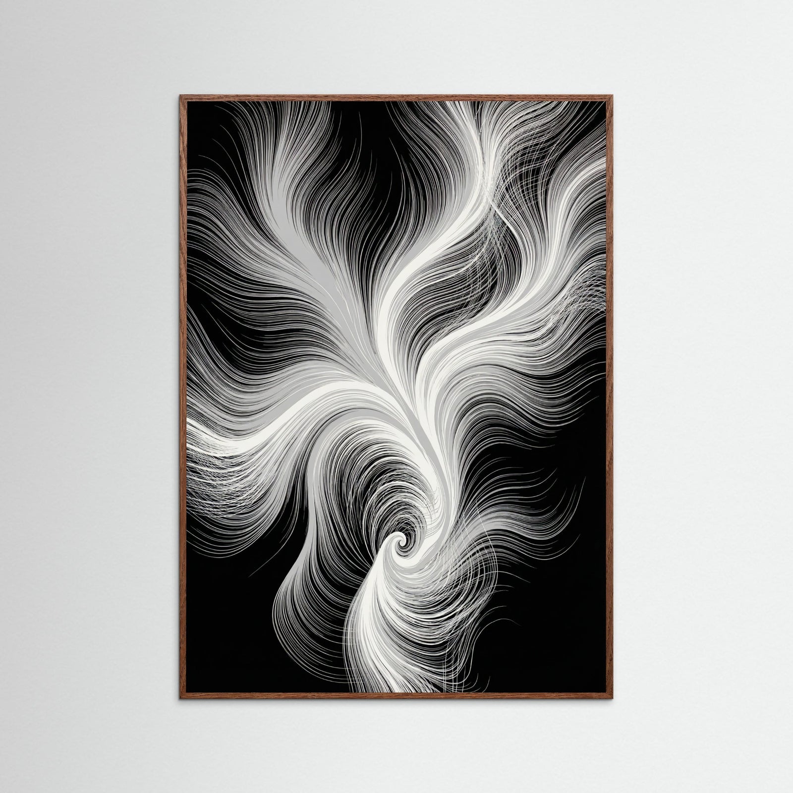 Oak Dark Flowing Serenity