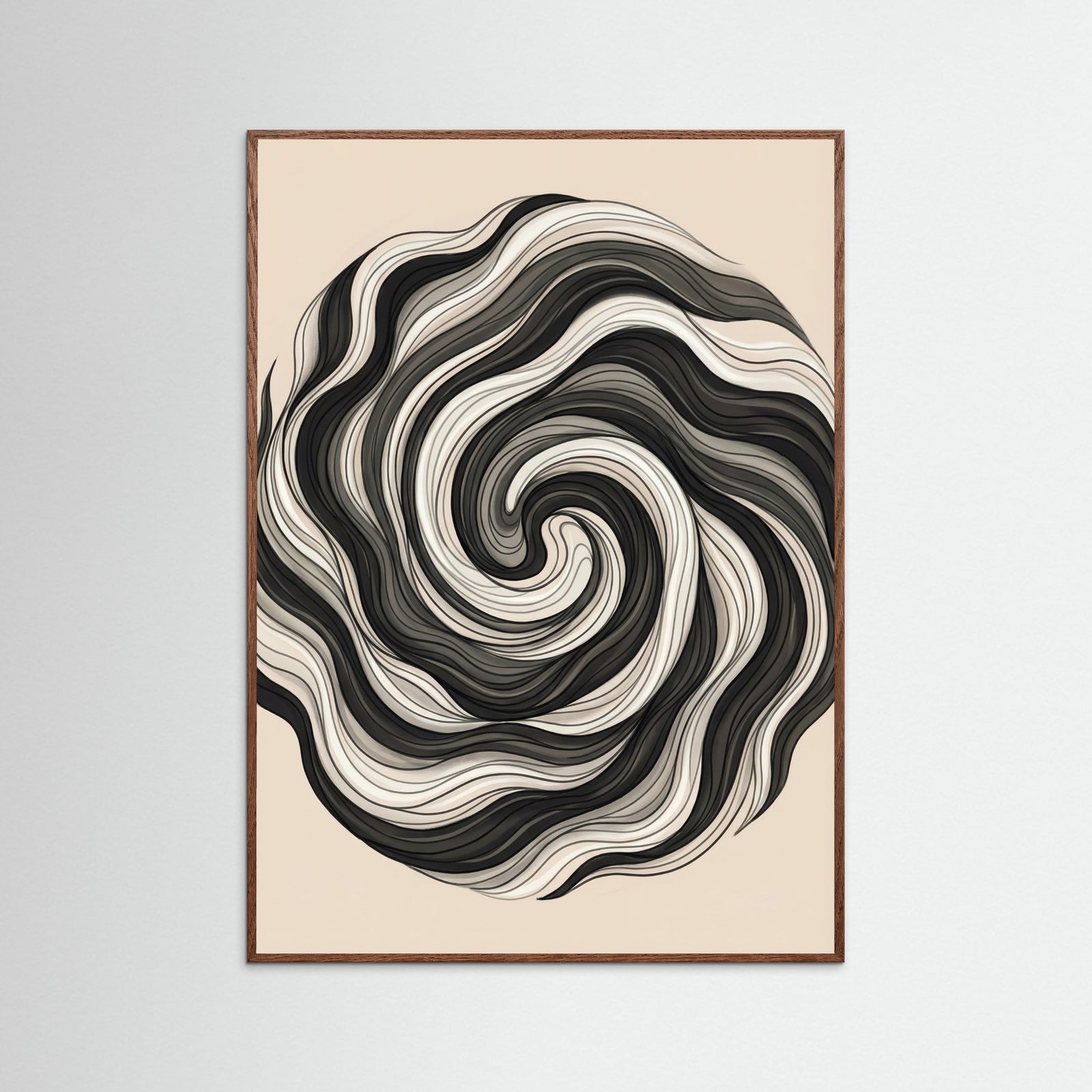 Oak Dark Flowing Strands