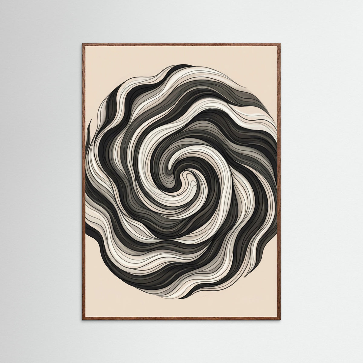 Oak Dark Flowing Strands