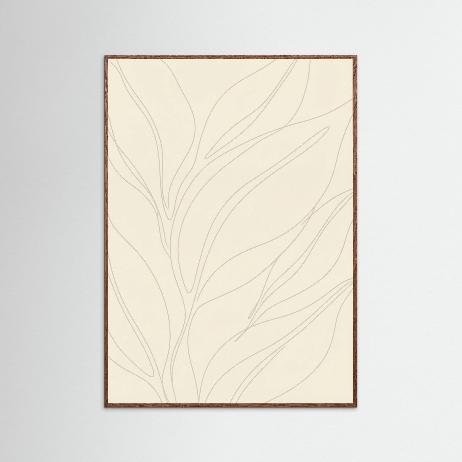 Oak Dark Fluid Contours
