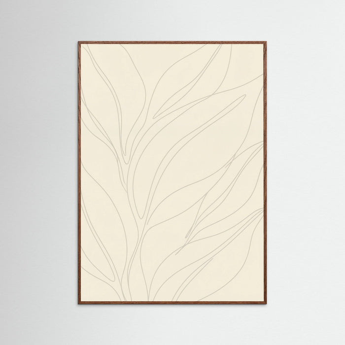 Oak Dark Fluid Contours