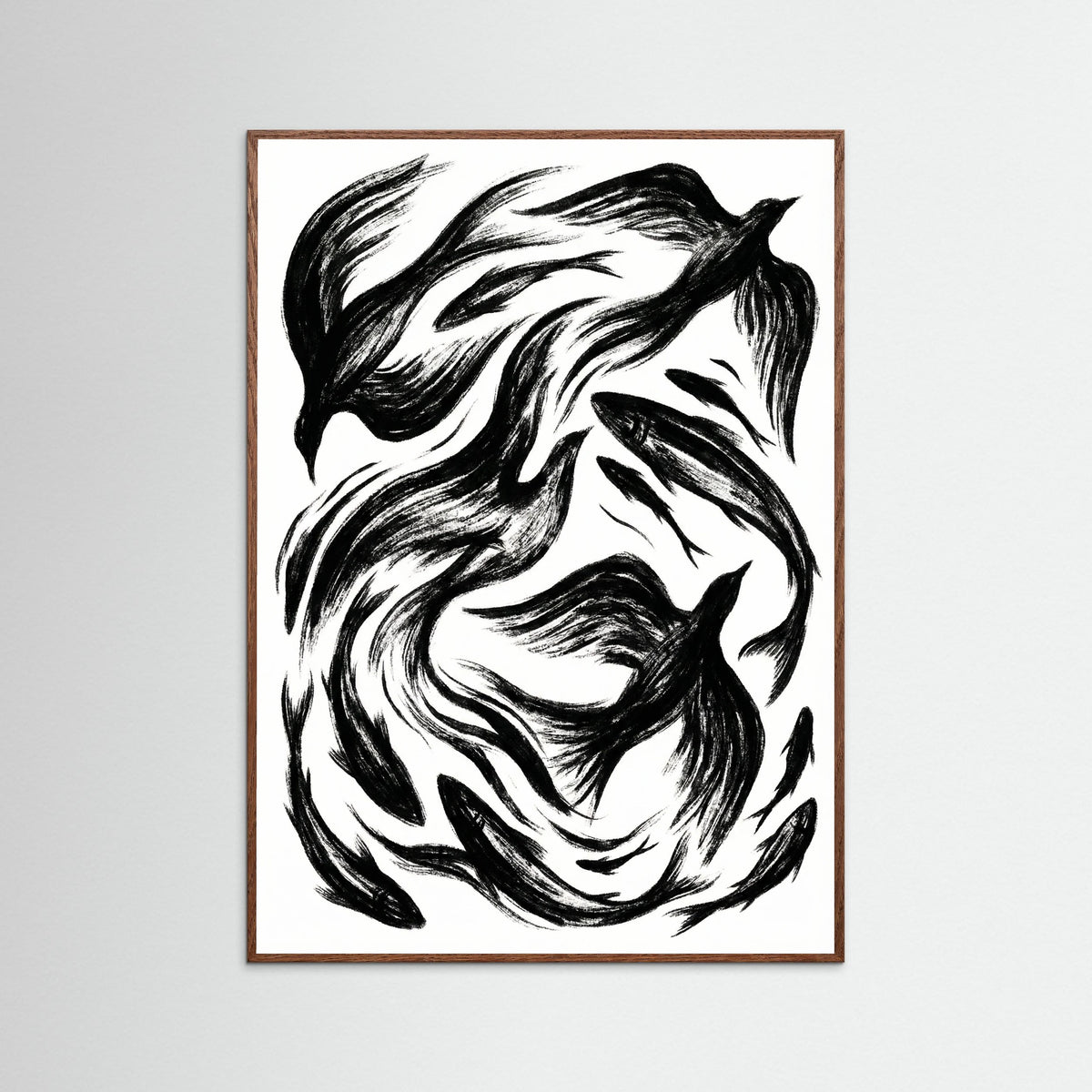 Oak Dark Fluid Expression