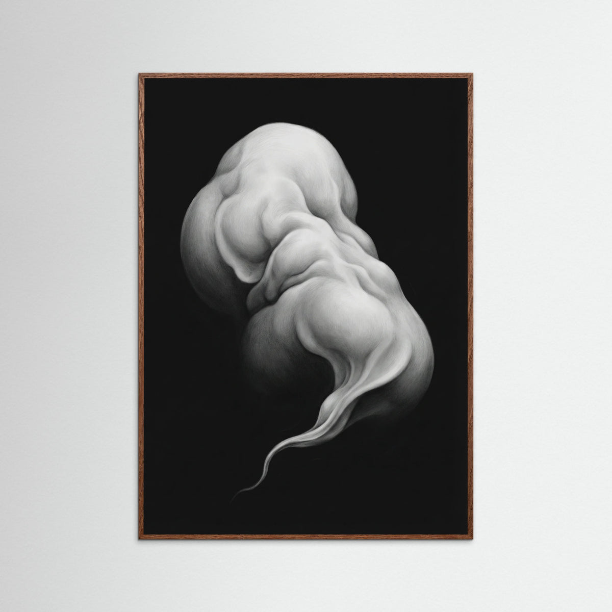 Oak Dark Fluid Forms
