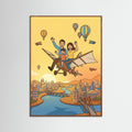 Oak Dark Flying Adventures Sunset