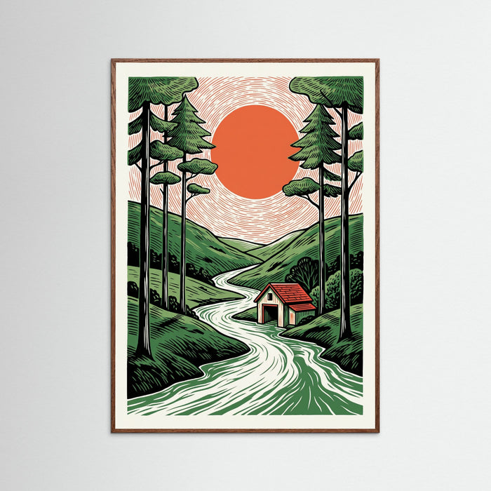 Oak Dark Folksy Homesteads