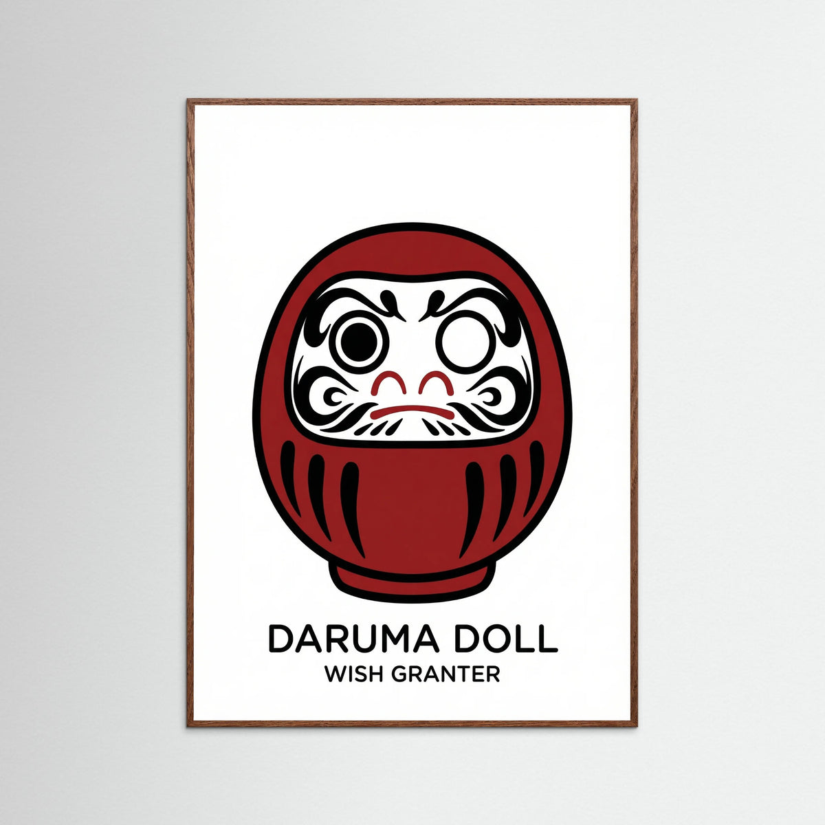 Oak Dark Fortune Cat Charm