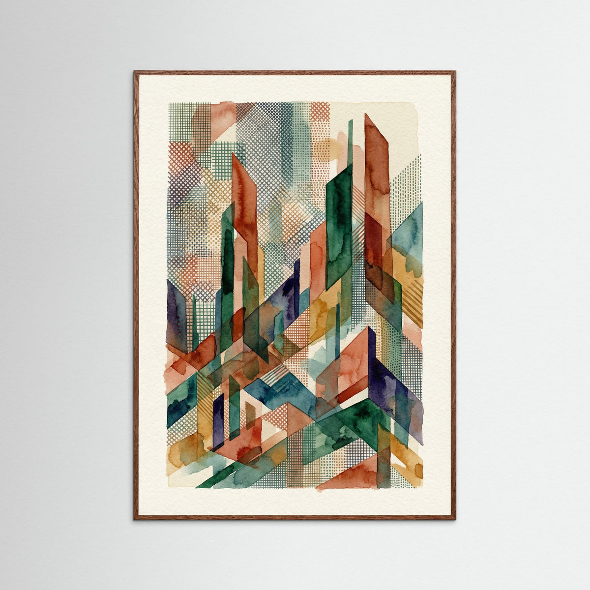 Oak Dark Fragmented Coastline