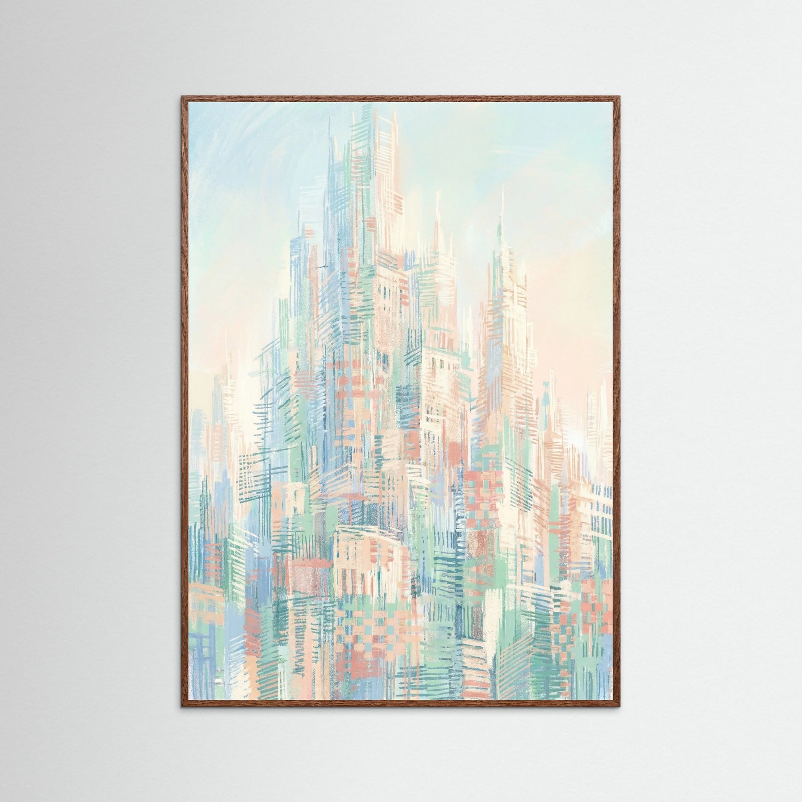 Oak Dark Fragmented Landscape