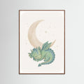 Oak Dark Friendly Dino Moon