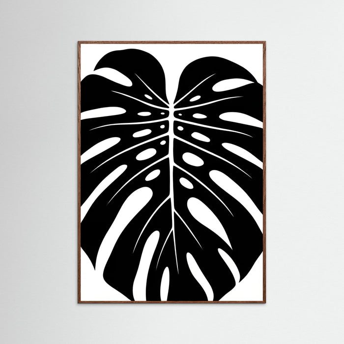 Oak Dark Frond Silhouettes