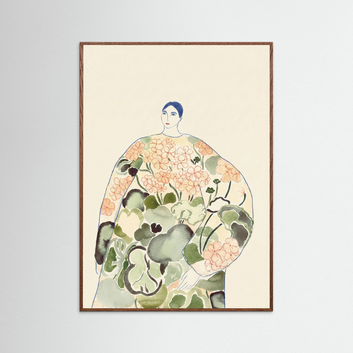 Oak Dark Gentle Bloom