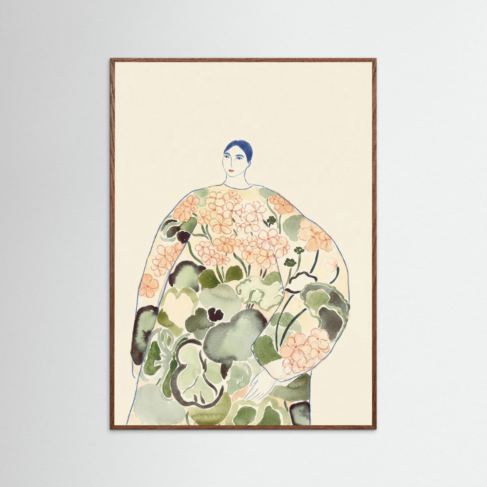 Oak Dark Gentle Bloom