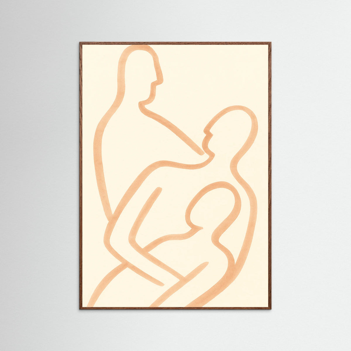 Oak Dark Gentle Contours