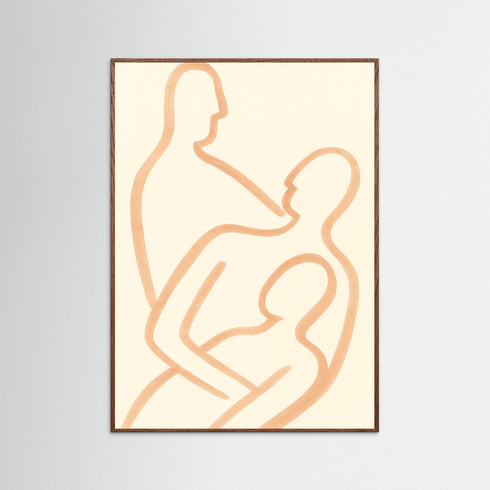 Oak Dark Gentle Contours