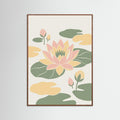 Oak Dark Gentle Floral Cascade