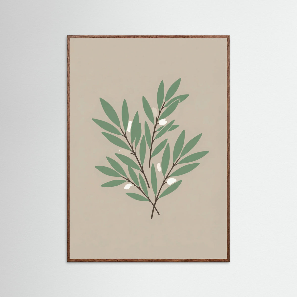 Oak Dark Gentle Magnolias