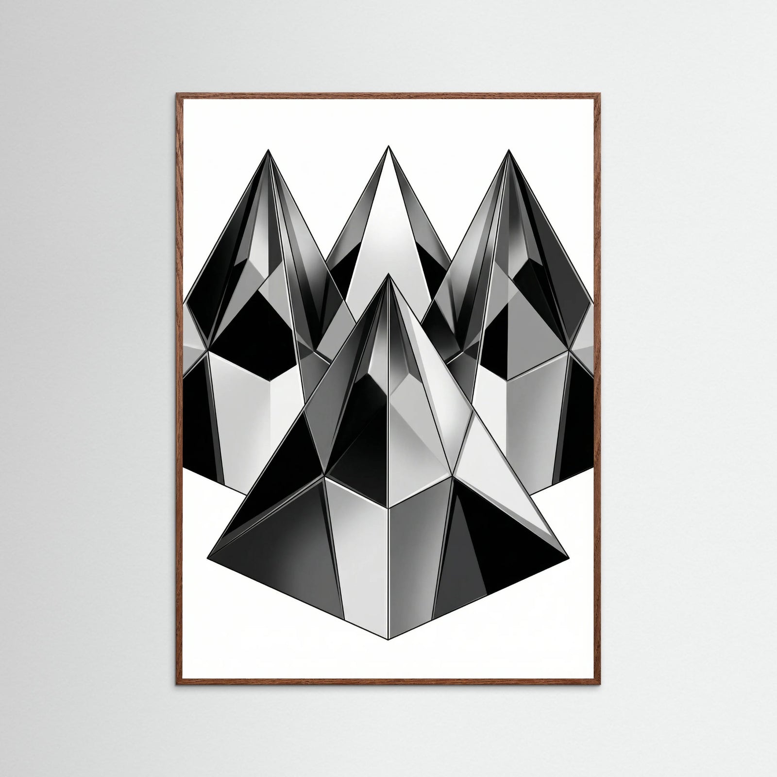 Oak Dark Geometric Facets