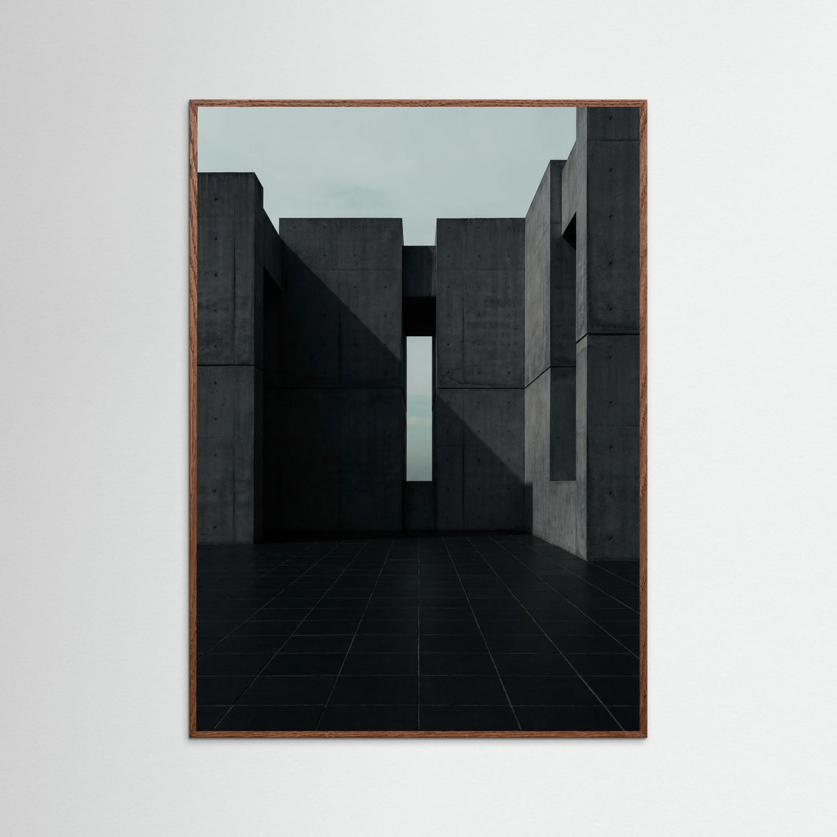 Oak Dark Geometric Gaze