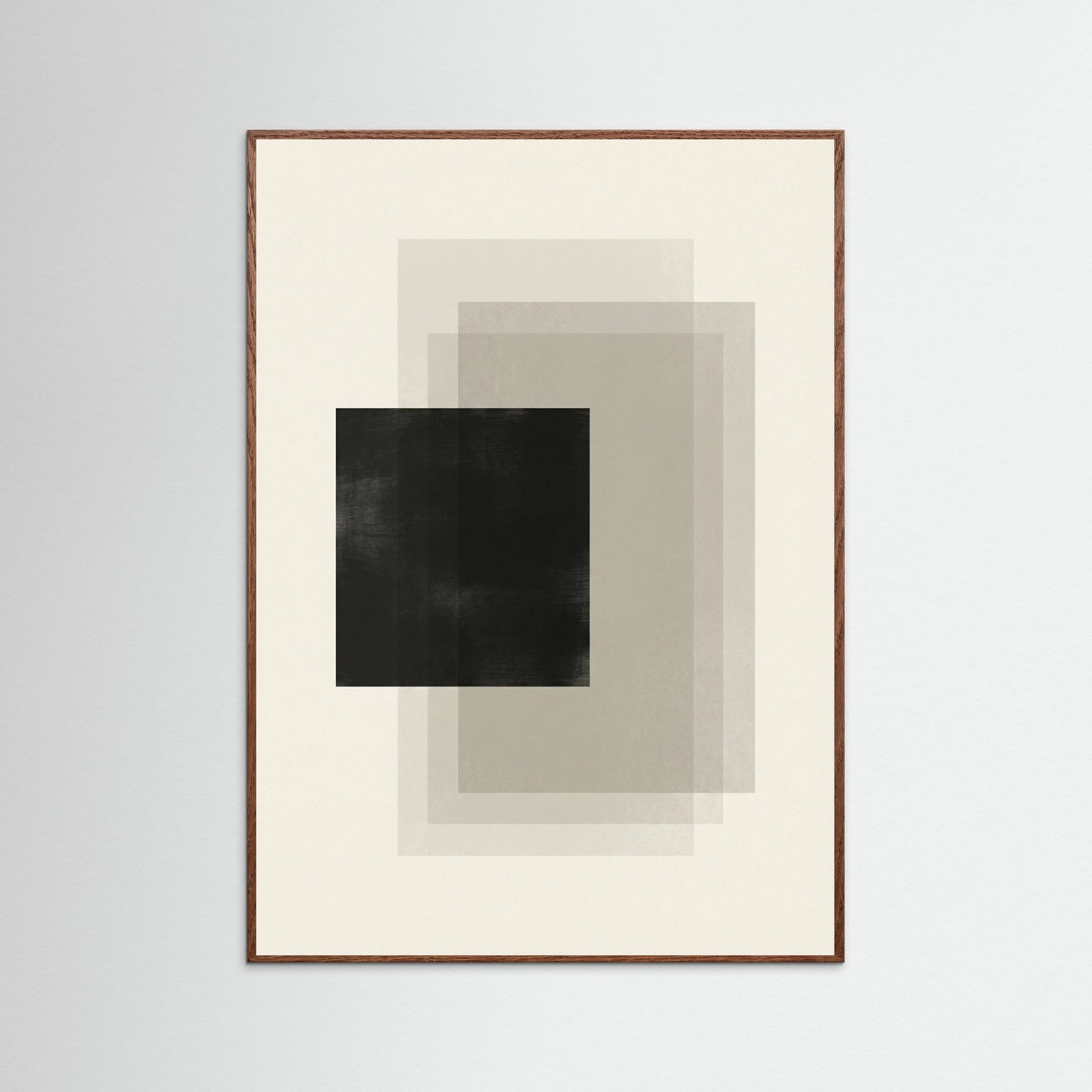 Oak Dark Geometric Layers