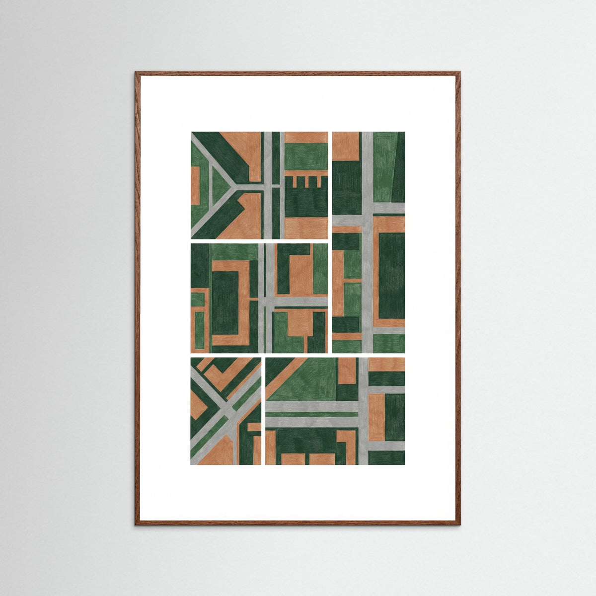 Oak Dark Geometric Structures