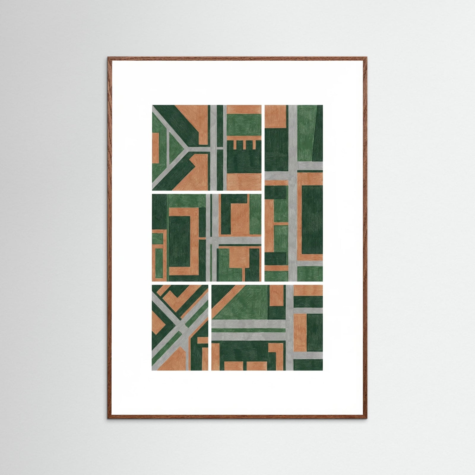 Oak Dark Geometric Structures