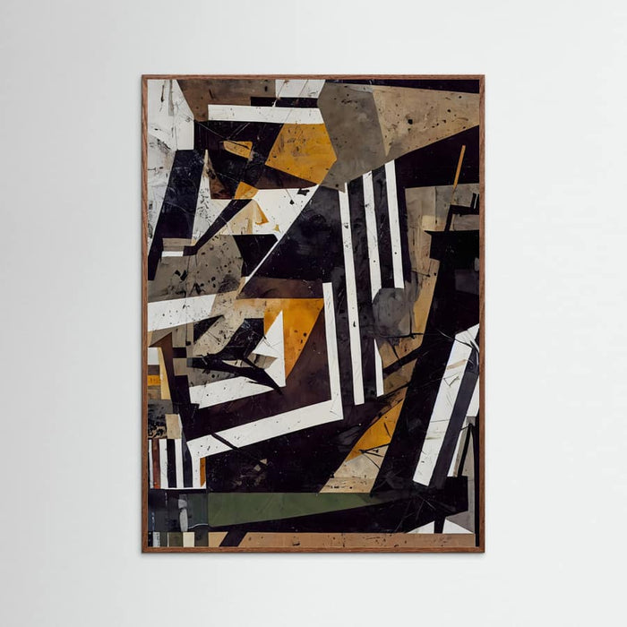 Geometric Tapestry Poster – poster and art print