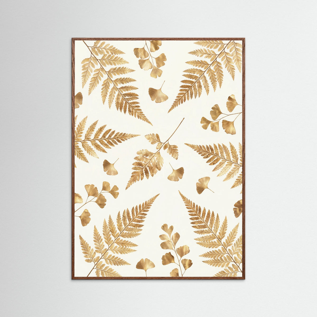 Oak Dark Gilded Eucalyptus