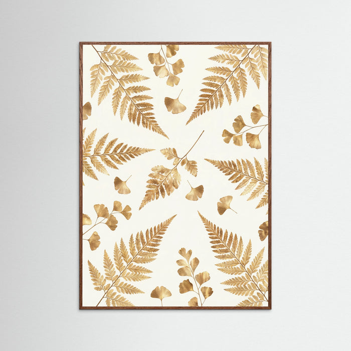 Oak Dark Gilded Eucalyptus