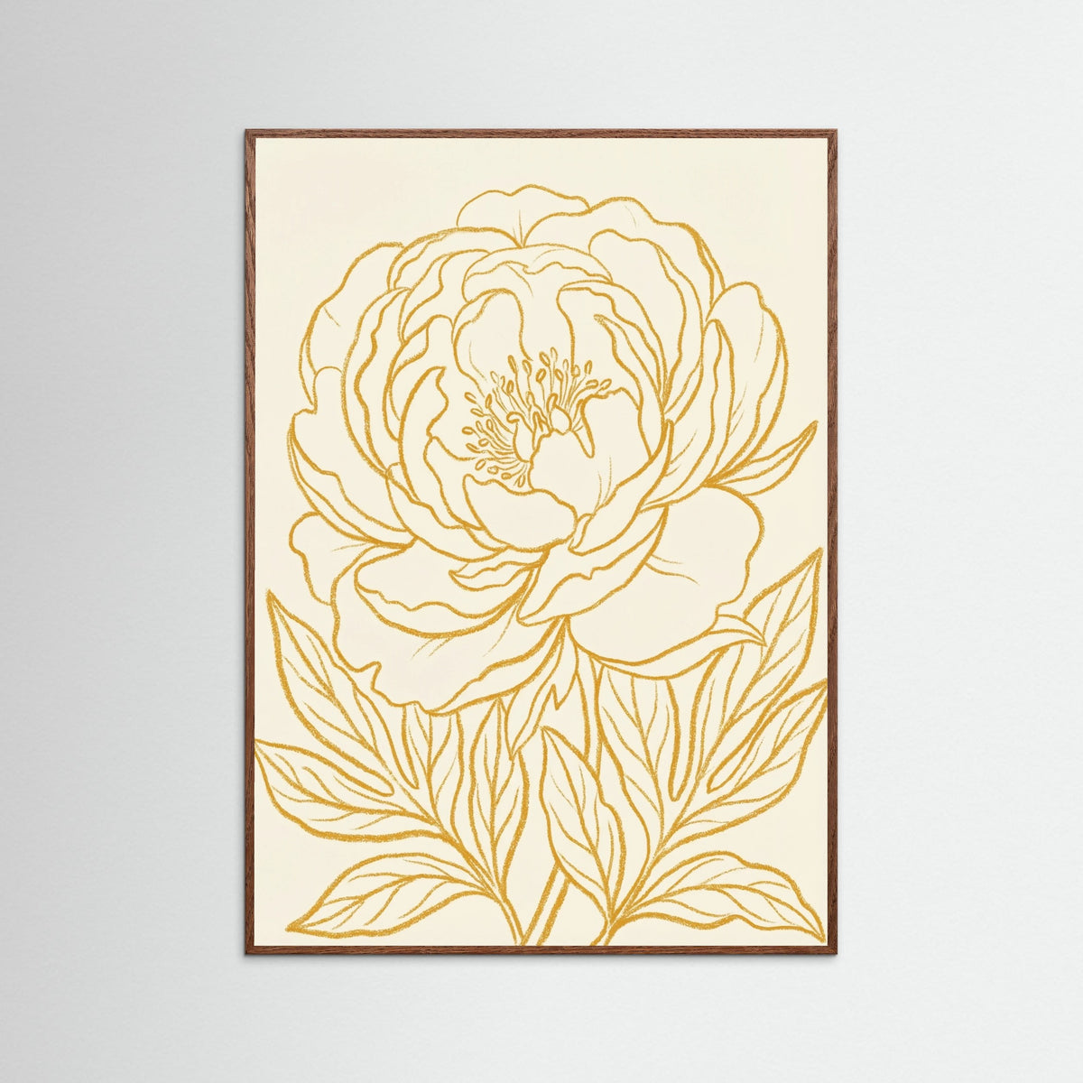 Oak Dark Golden Bloom