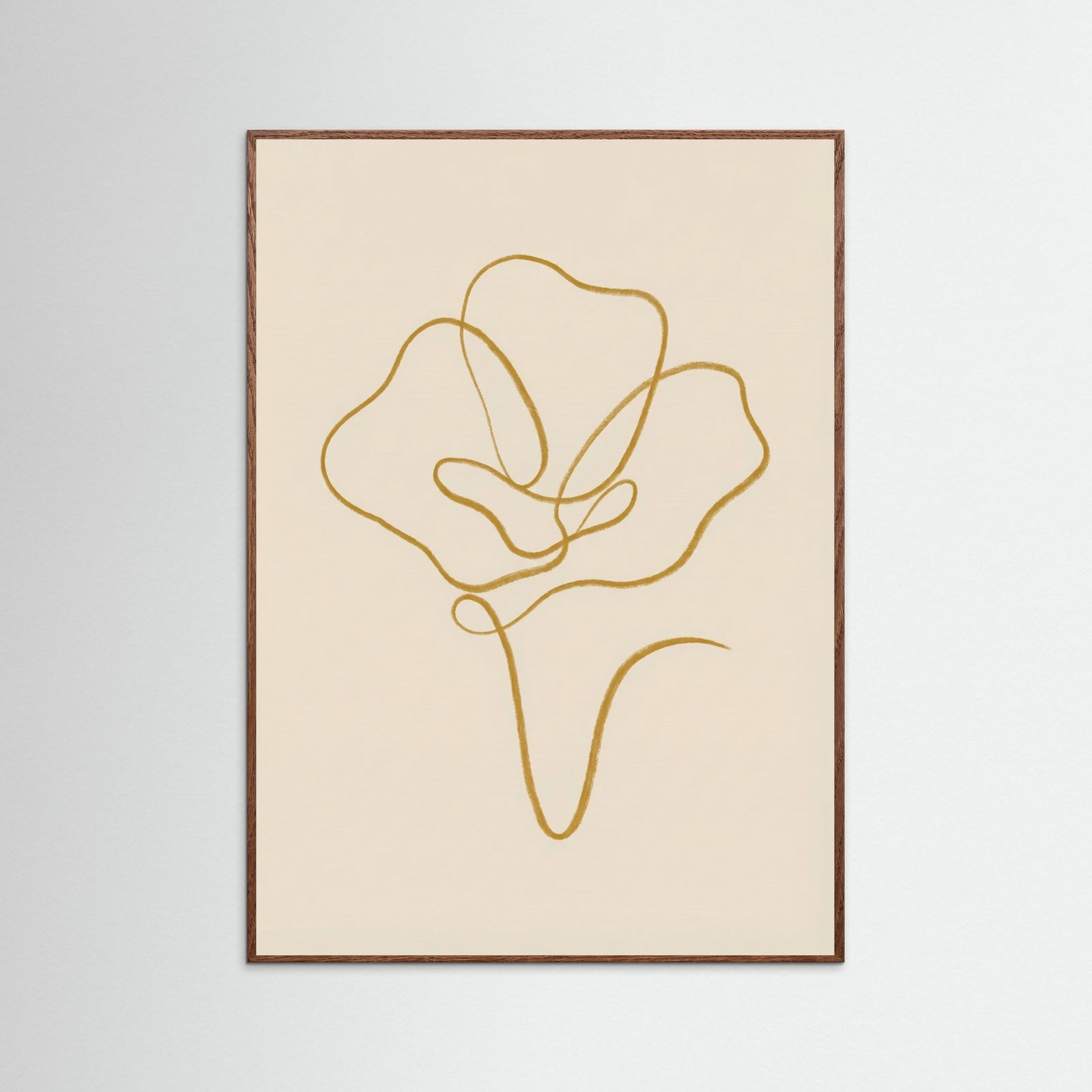 Oak Dark Golden Currents Beige