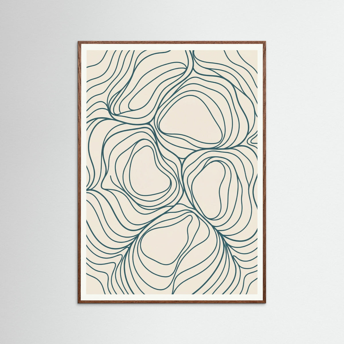 Oak Dark Golden Flow