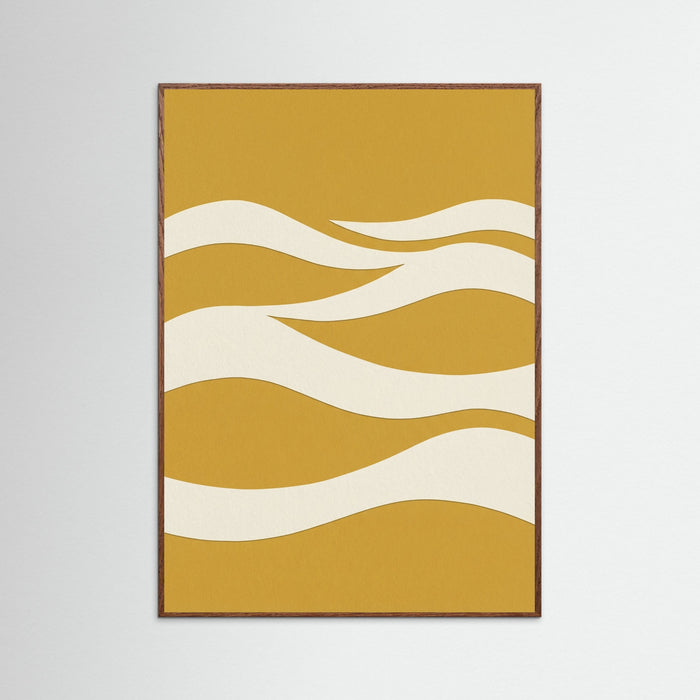Oak Dark Golden Fronds