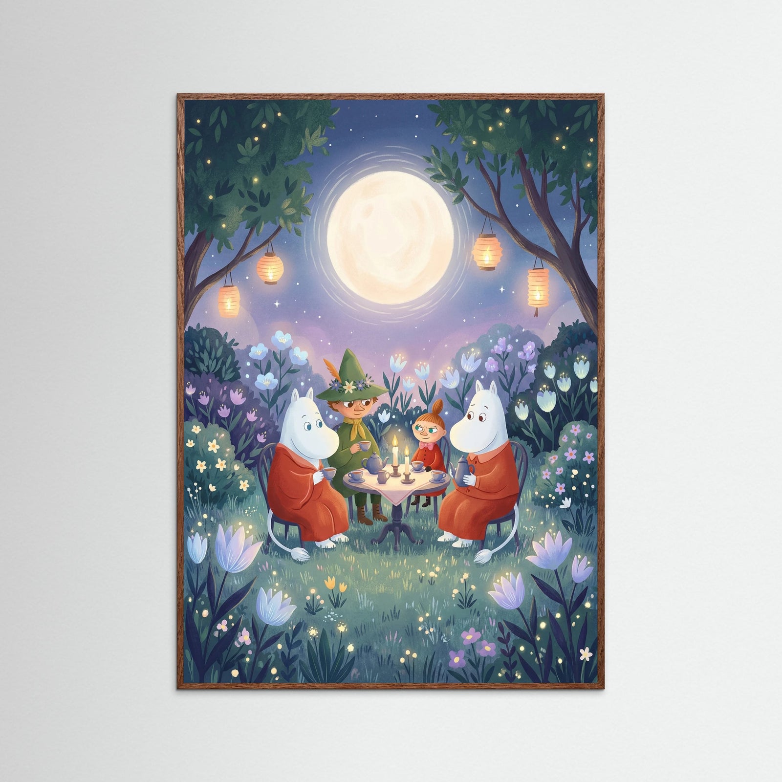 Oak Dark Golden Horizon Serenity