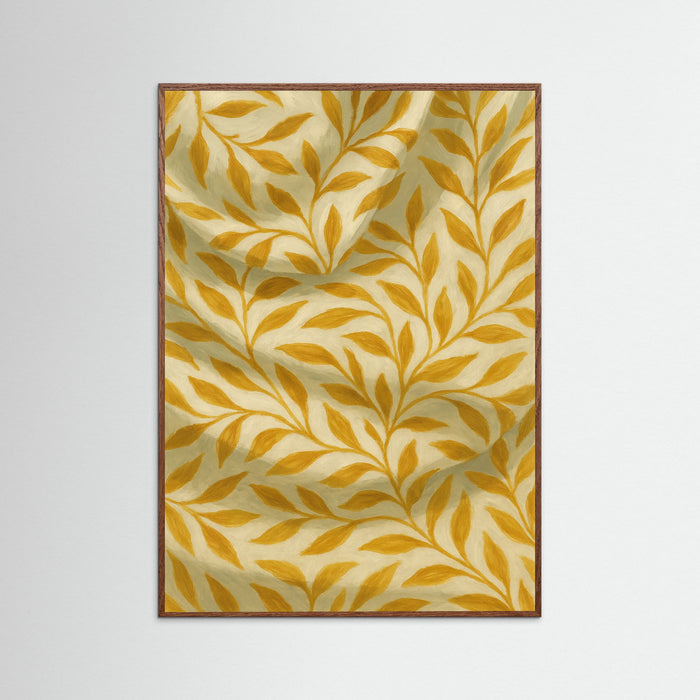 Oak Dark Golden Leaves