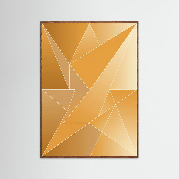 Oak Dark Golden Line Cascade