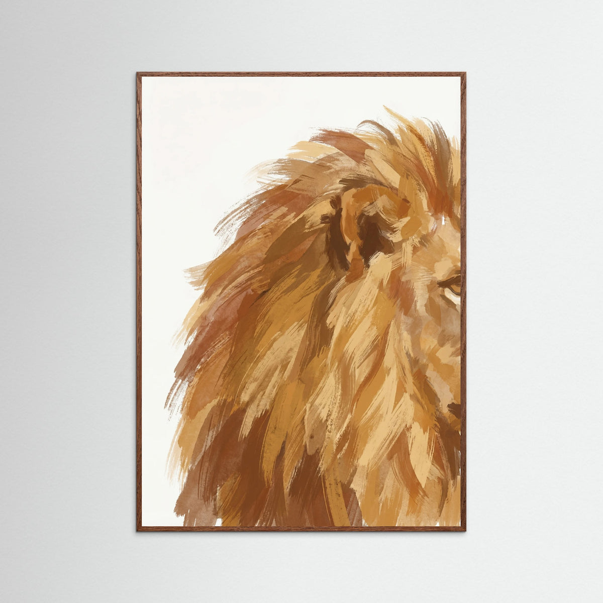 Oak Dark Golden Stripes