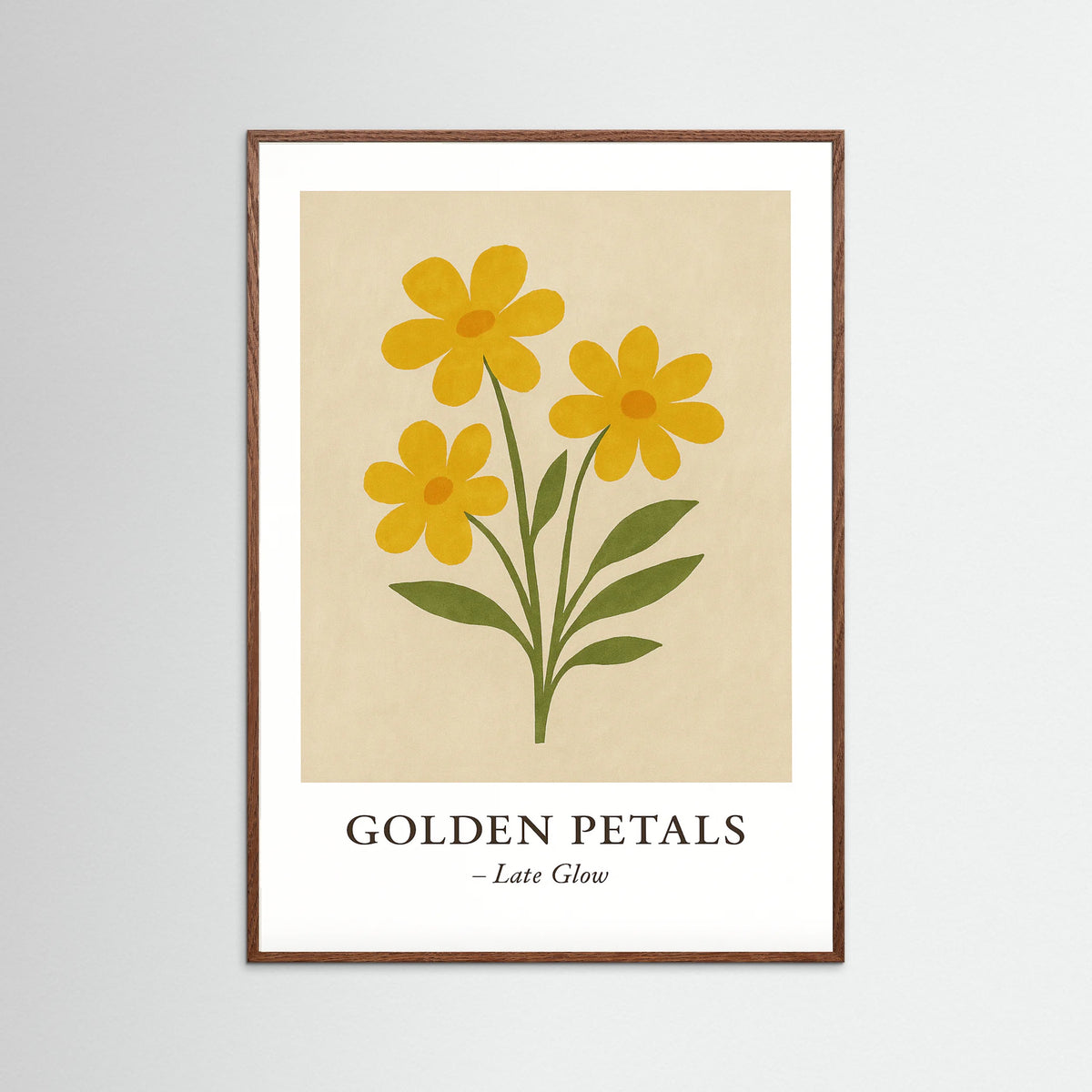 Oak Dark Golden petals