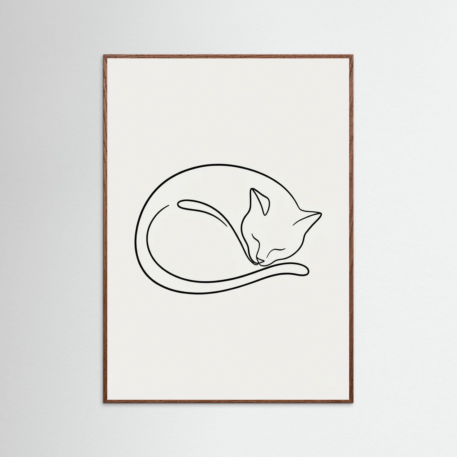 Oak Dark Graceful Contour