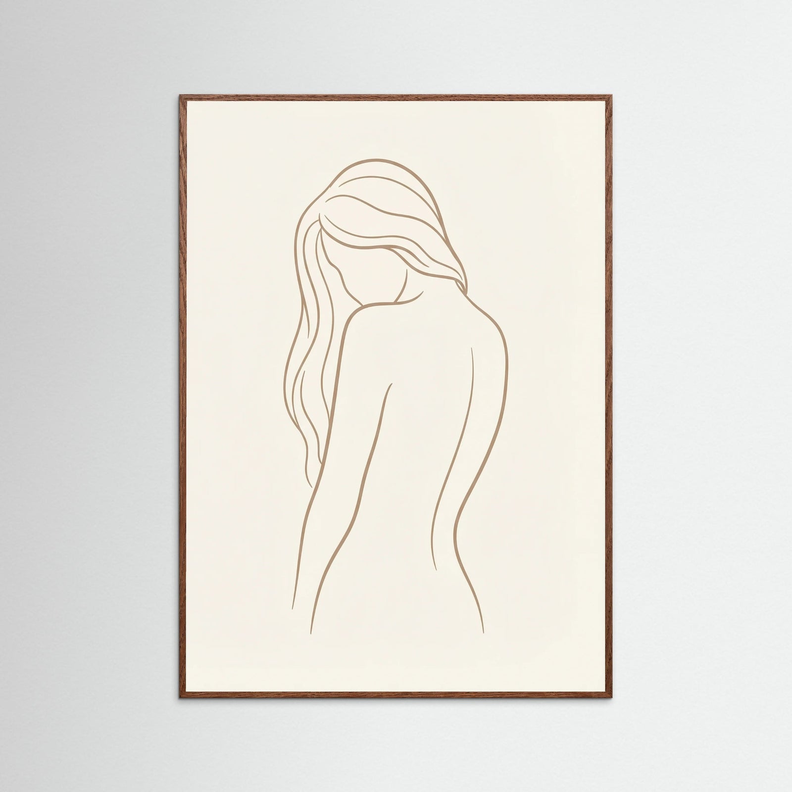 Oak Dark Graceful Contours