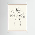 Oak Dark Graceful Pose