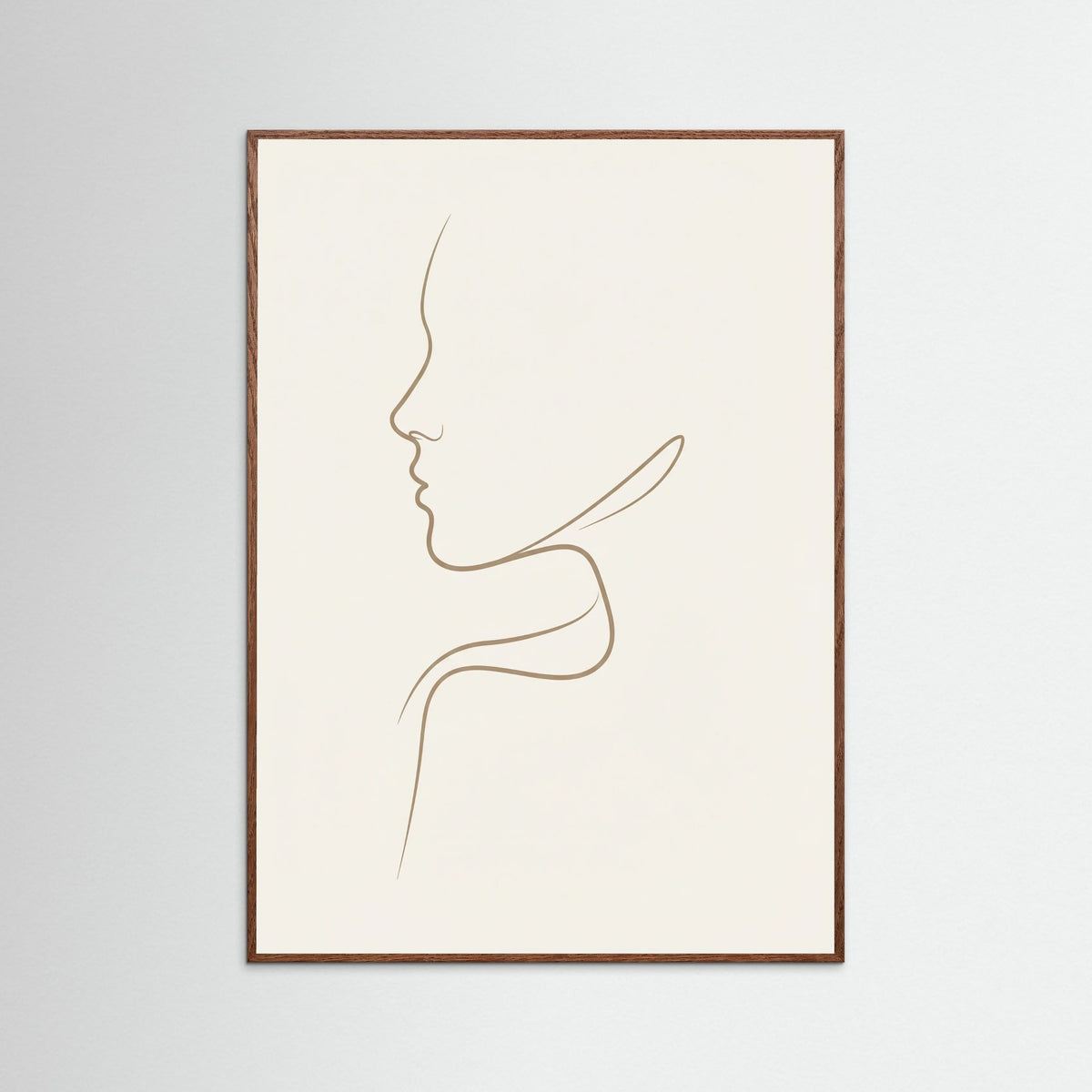 Oak Dark Graceful Silhouette