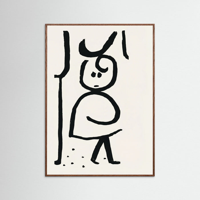 Oak Dark Graphic Contemplation