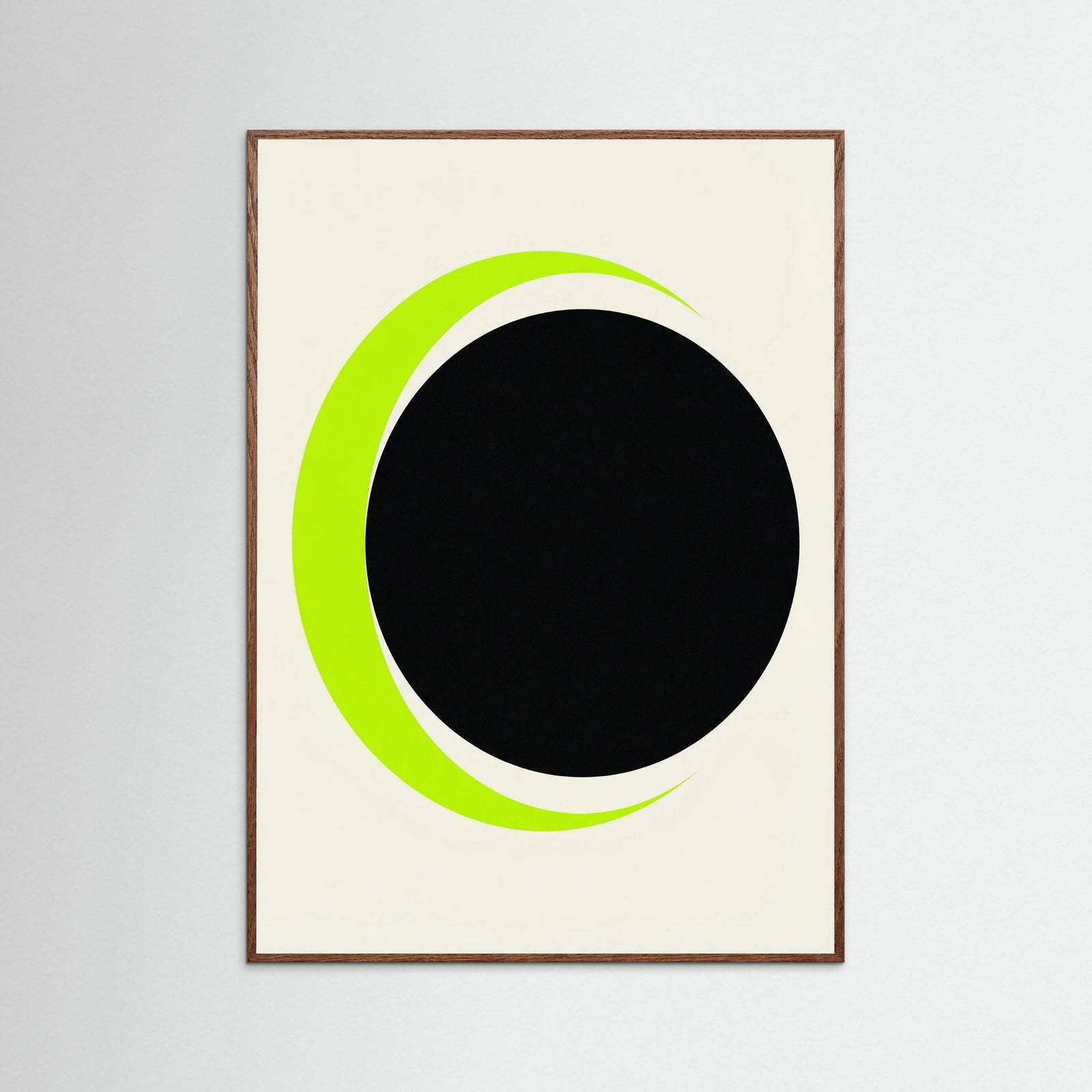 Oak Dark Green Crescents