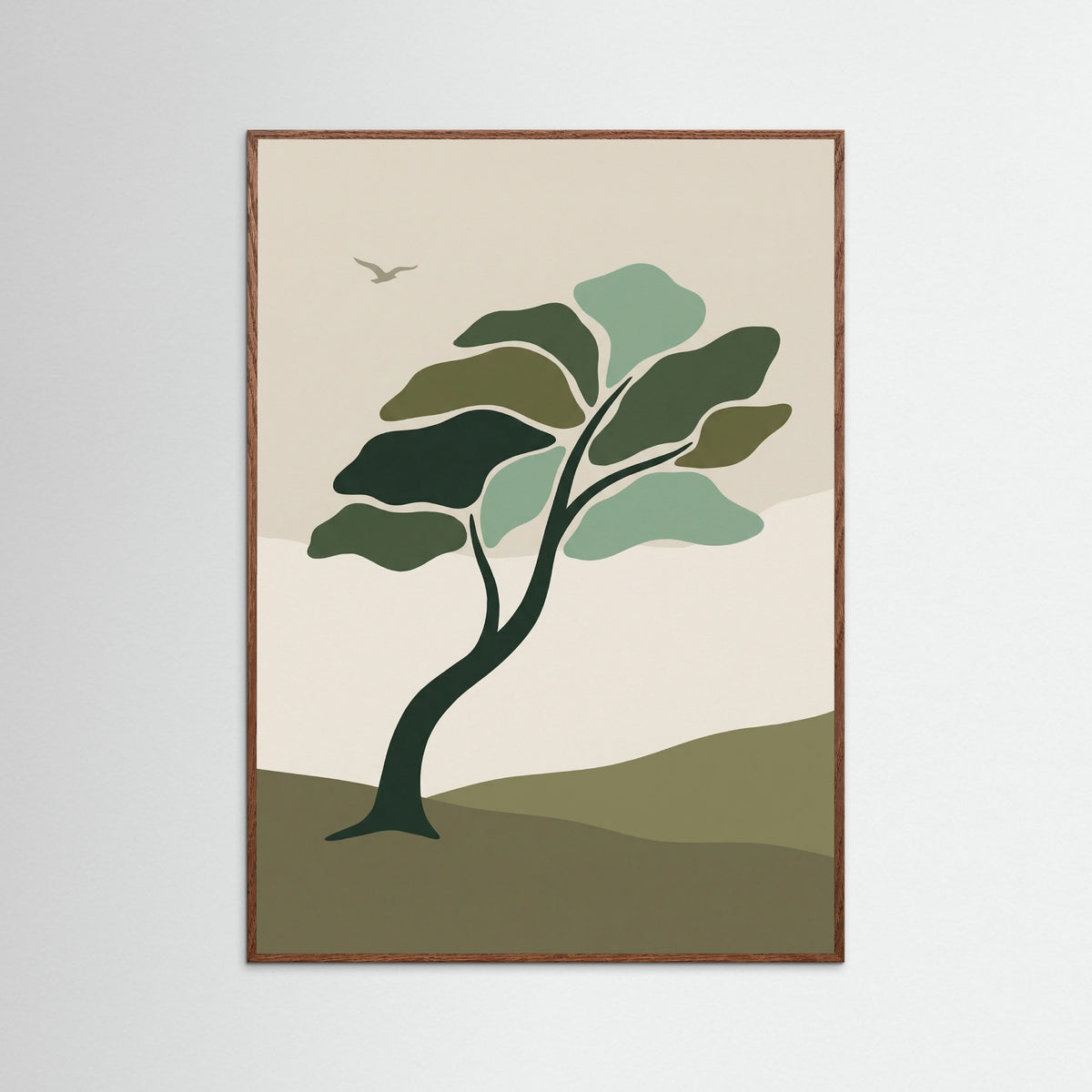 Oak Dark Green Grove