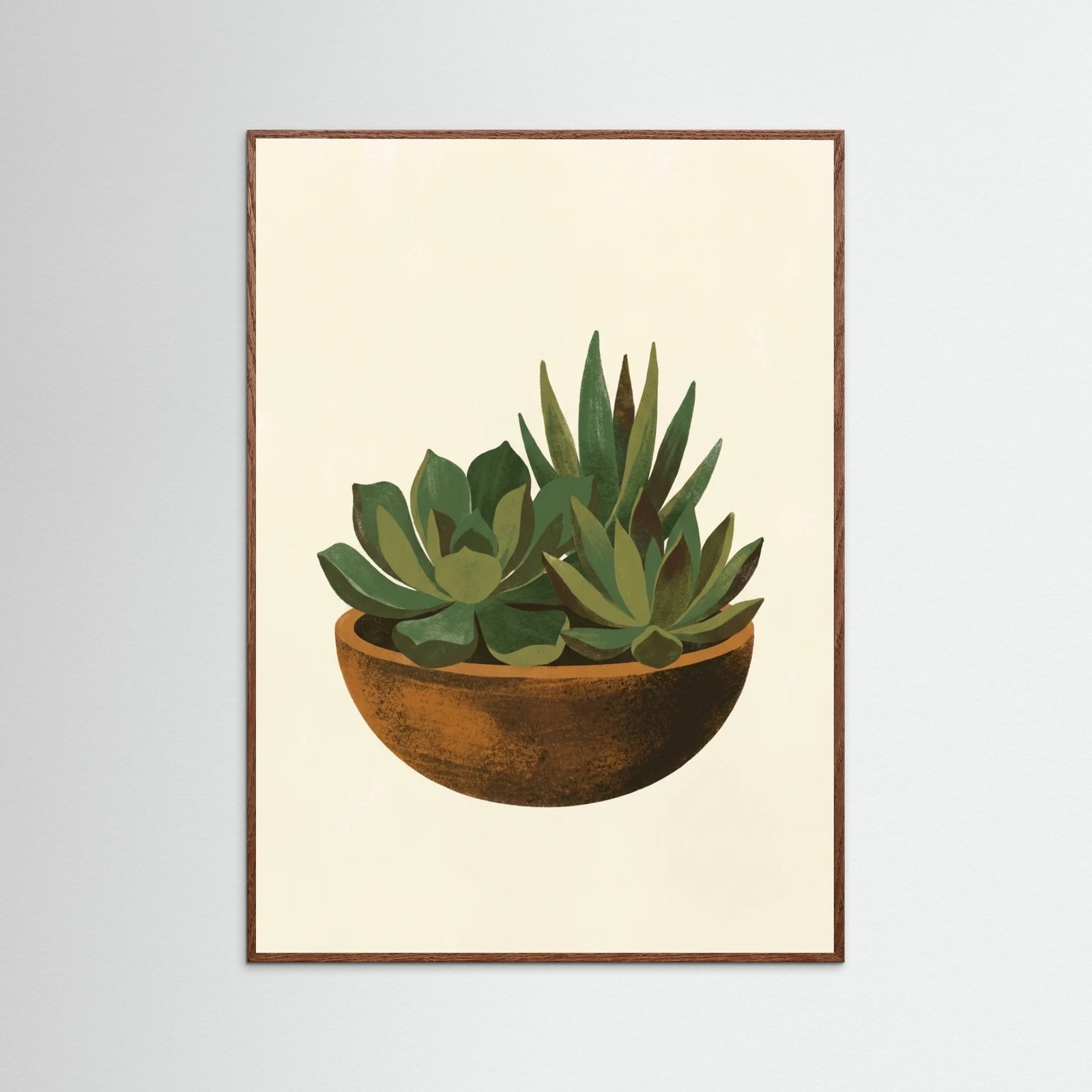 Oak Dark Green Growth